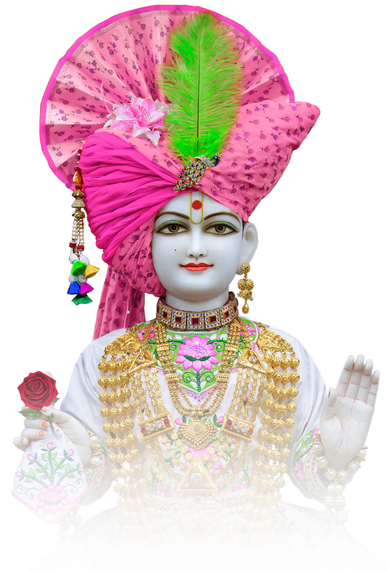 Divine photo of Bhagwan Shree Ghanshyam Maharaj